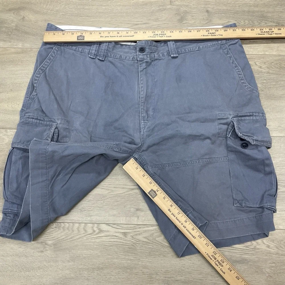 Polo Ralph Lauren Gray Blue Men Cargo Pants Sz 44B READ